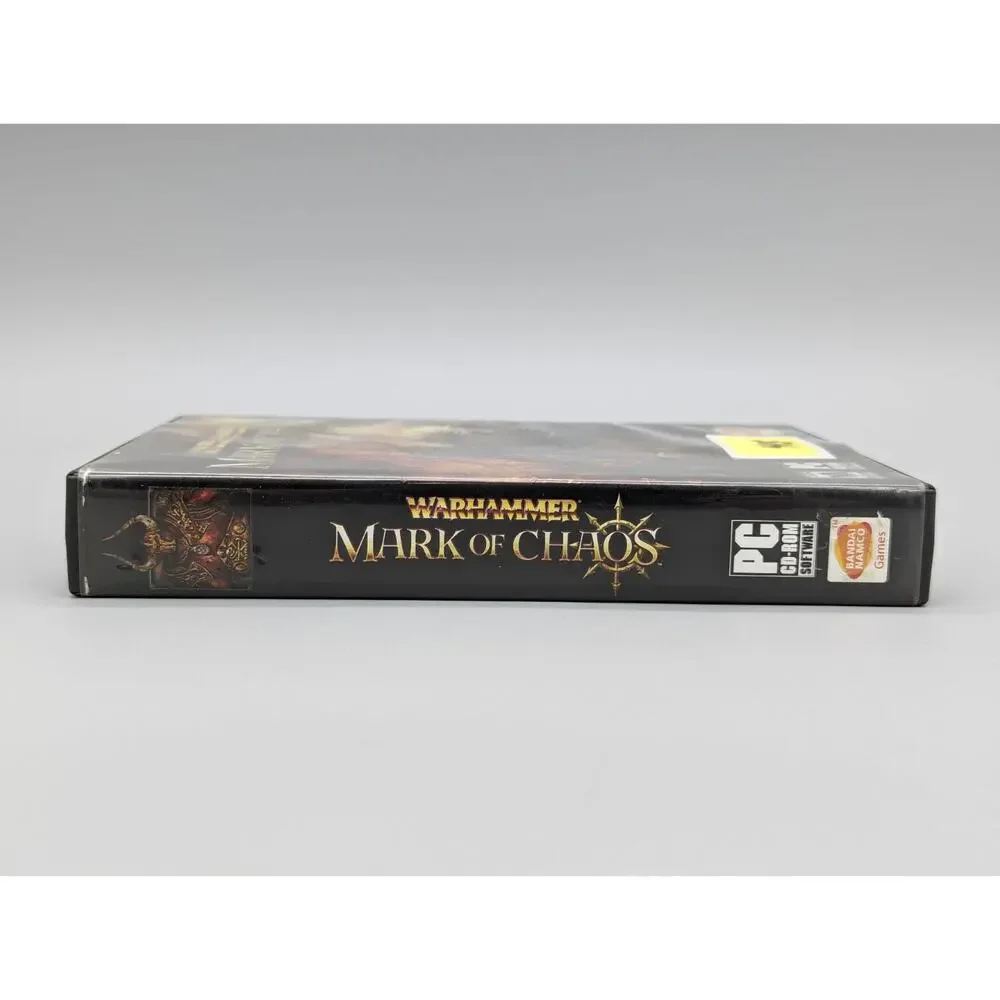 Warhammer Mark of Chaos PC 2006 6 Discs With Manual Bandai Games